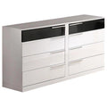8 Drawer Poplar Wood Dresser U182