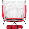 5'x5' Baseball Softball Practice Net with Metal Frame & Carry Case G8685