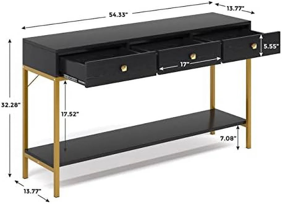 Console Table with Drawers and Shelves W393598