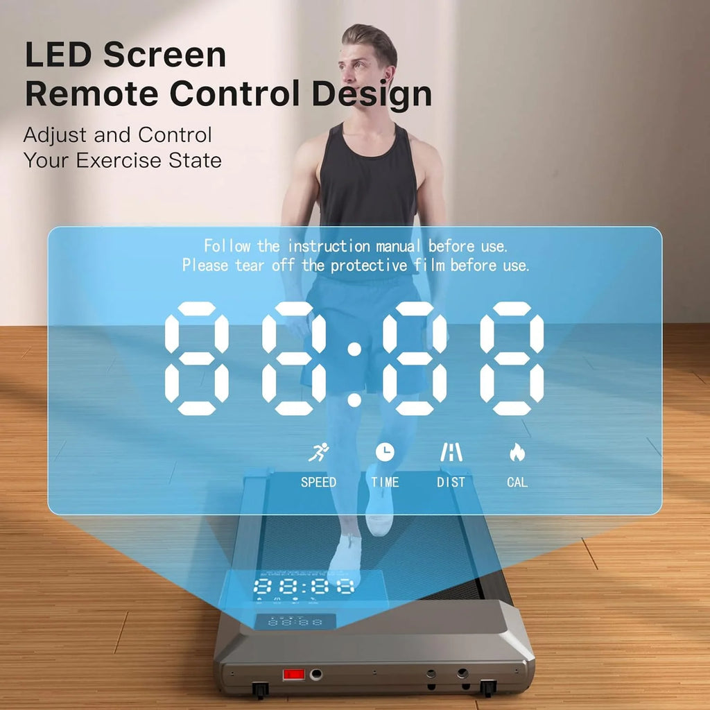 2 in 1 Under Desk Treadmill with Remote Control R318017