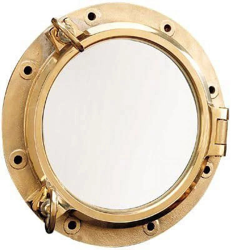 14" Heavy Duty Brass Nautical Porthole Window L94762