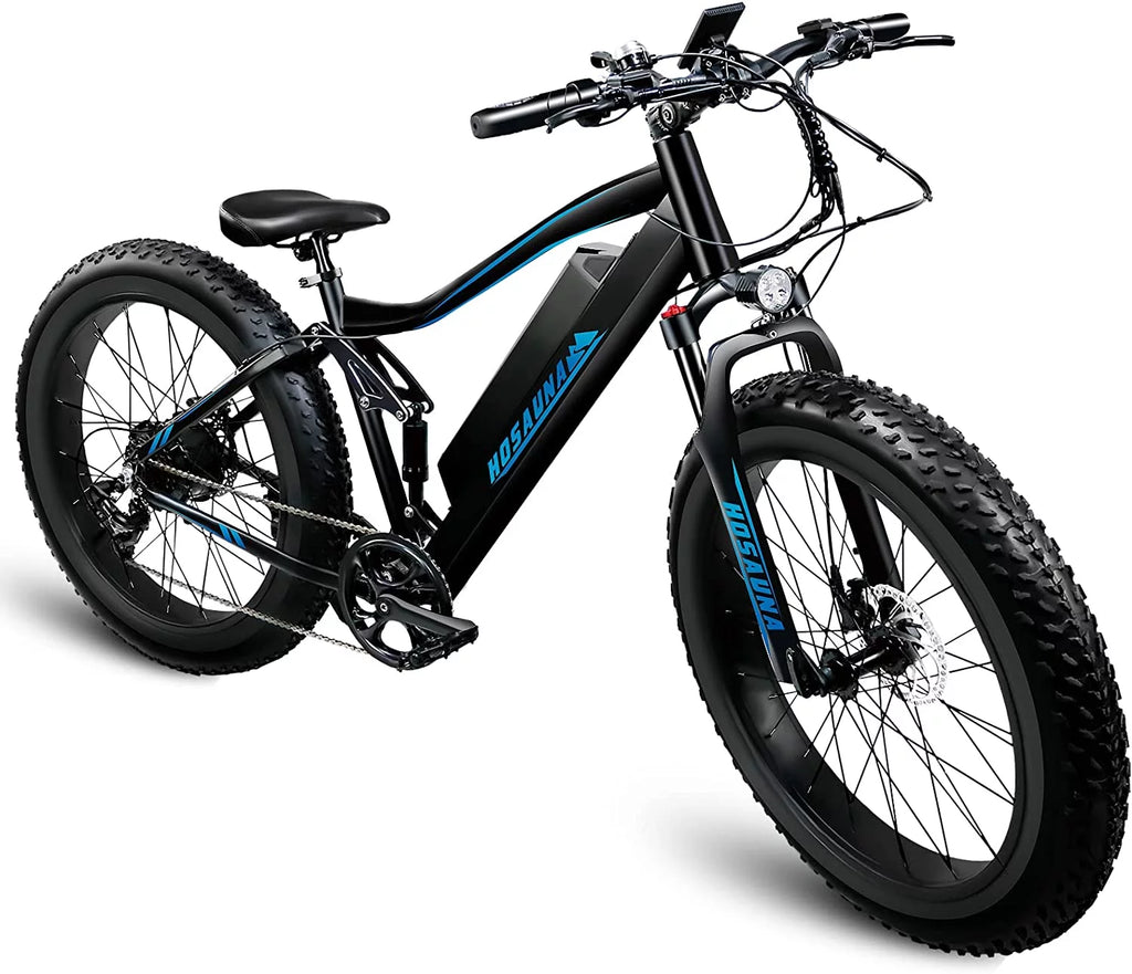 500W 26'' Fat Tire Electric Mountain Bike V1403