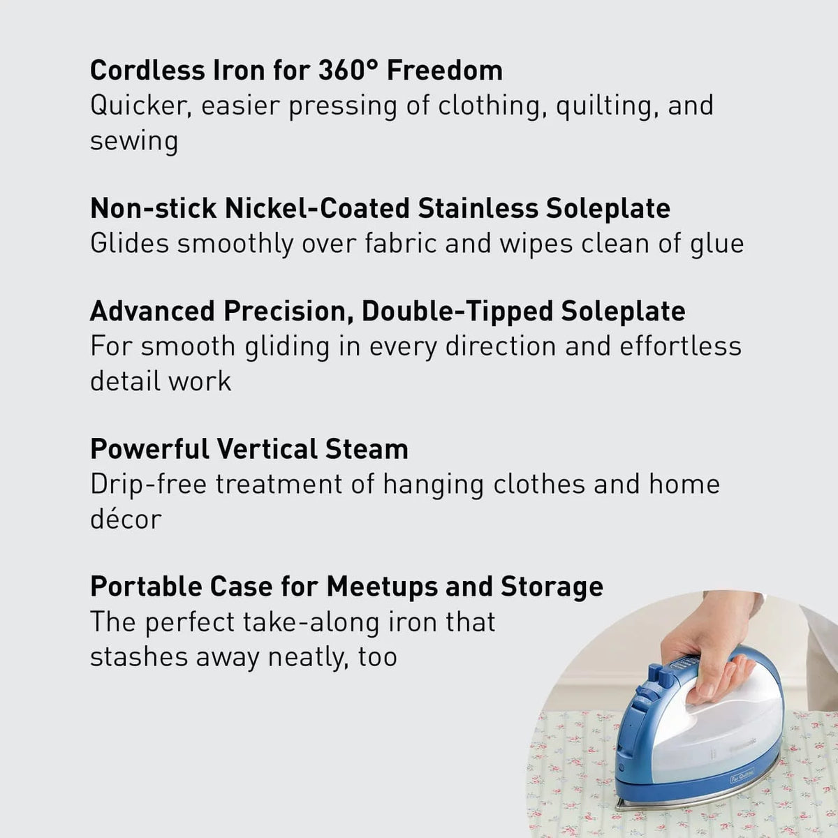 Cordless Steam Iron D71581