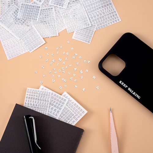 24 Pack Resin Mini Letter Stickers B267876
