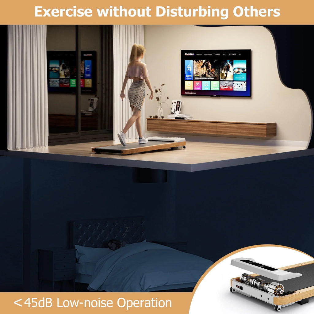 Walking Pad Treadmill with Remote Control D422486