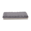 Dark Grey Foam Dog Crate Mat and Pet Bed O72789