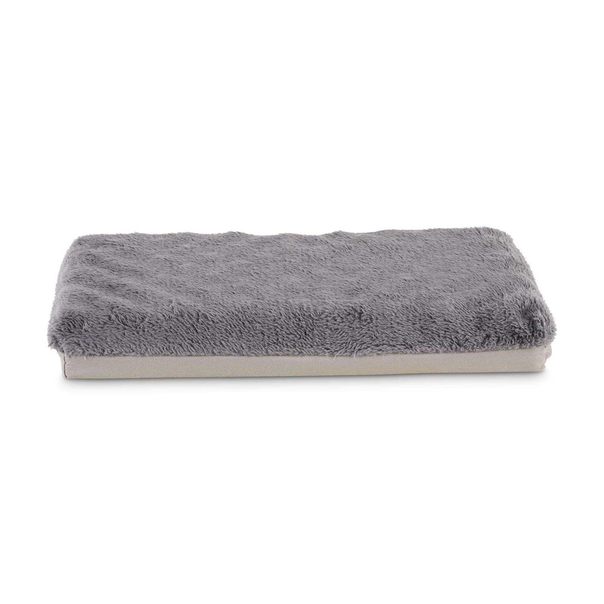 Dark Grey Foam Dog Crate Mat and Pet Bed O72789