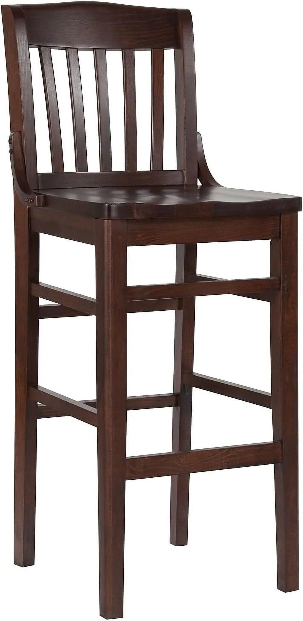 Walnut Wood Barstool U2919