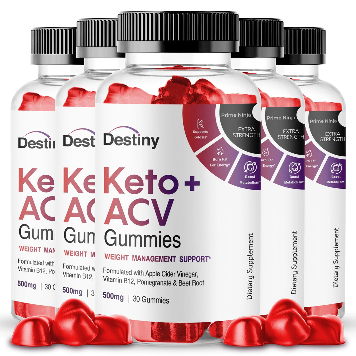 Keto ACV Gummies 5 Pack R8833