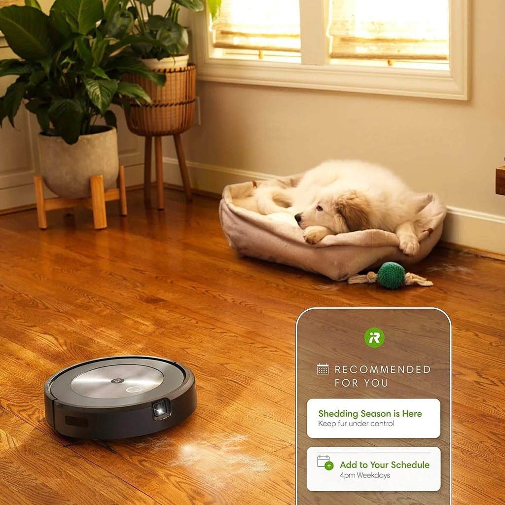 Restored iRobot Roomba j7+ Self-Emptying Vacuum Cleaning Robot - Manufacturers Certified !- (Refurbished) U13294