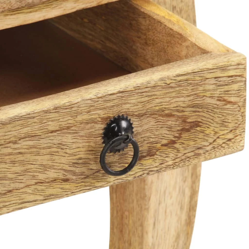 Solid Mango Wood Bed Cabinet T478319