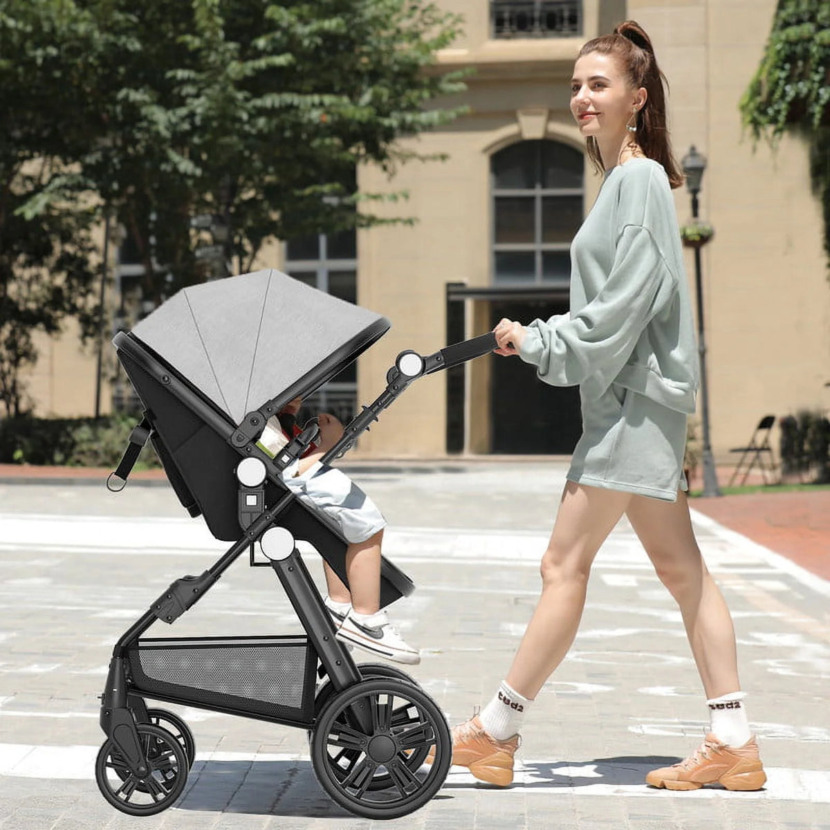 Foldable Baby Stroller Q843