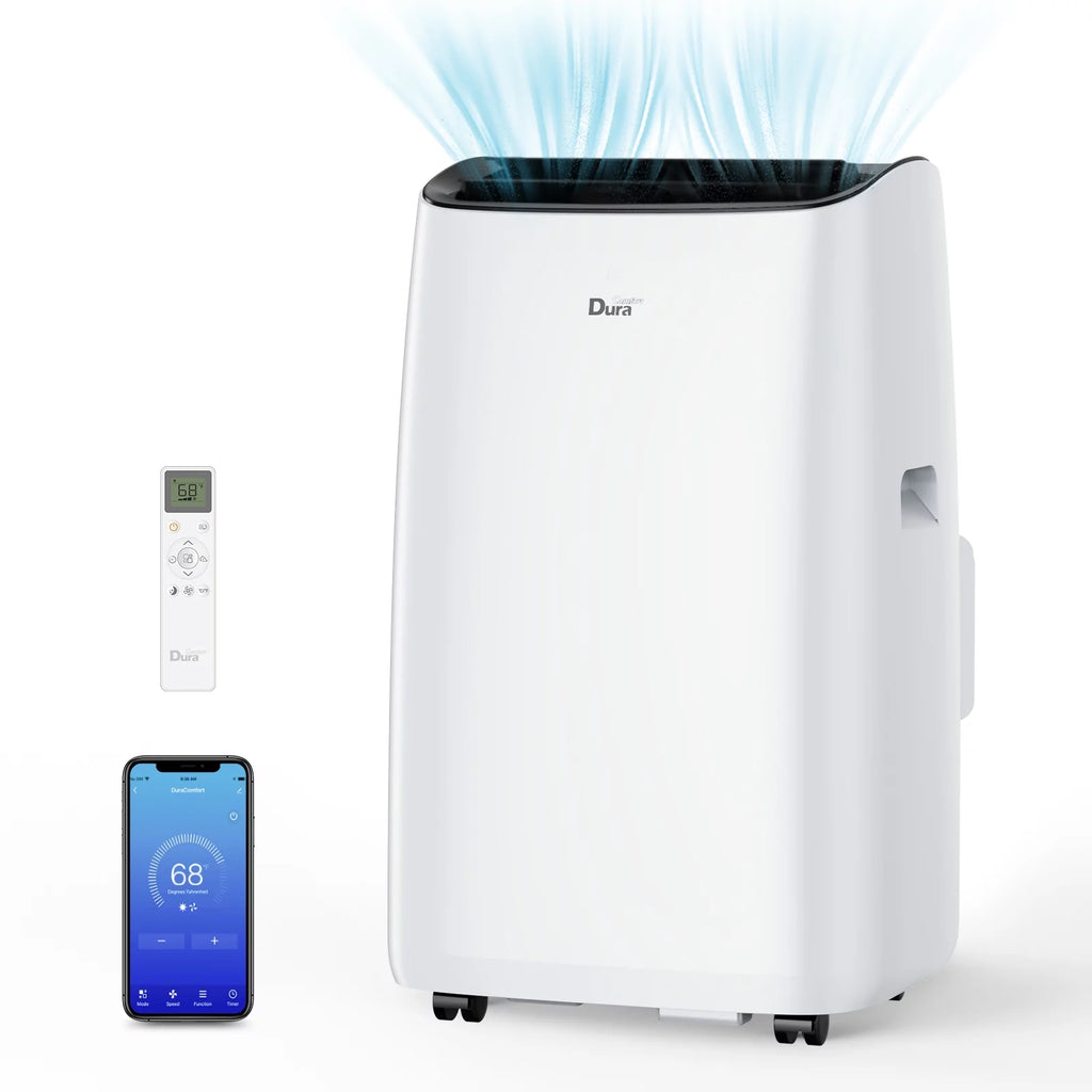 Portable Air Conditioner Dehumidifier and Fan 8150BTU White Black T344800