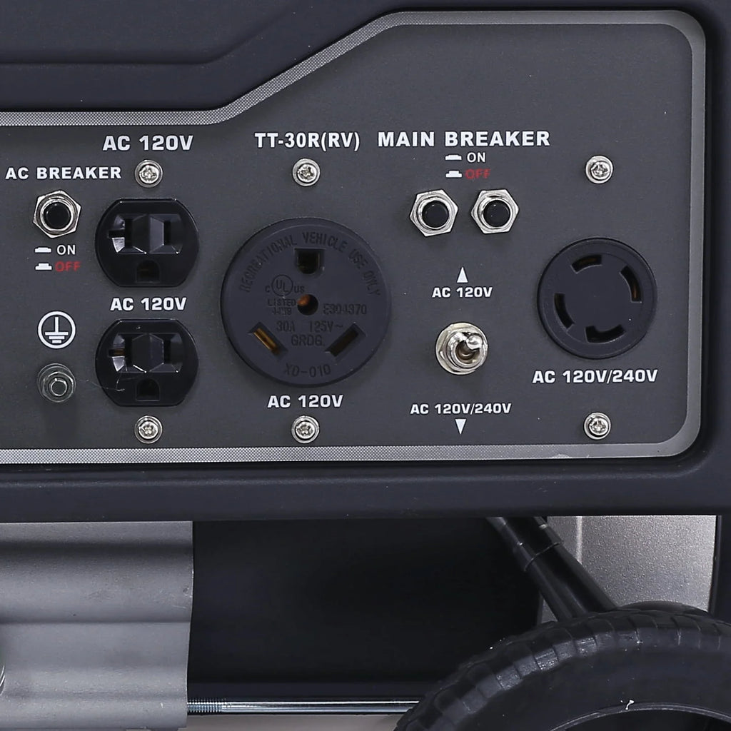 5,250 Peak Watt Gas-Powered Portable Generator H26577
