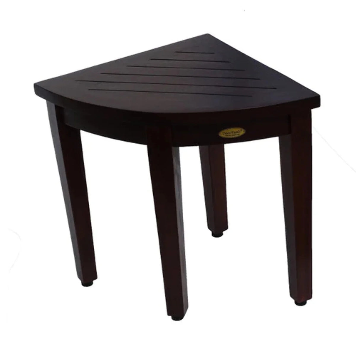 18 Teak Wood Shower Corner Stool D647