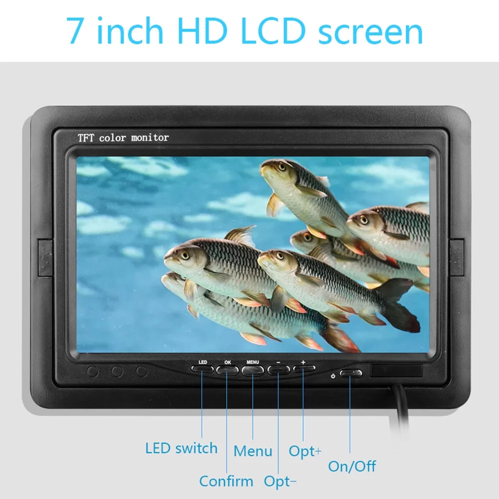 Underwater Fishing Viewing System with 7'' Color LCD Monitor N356