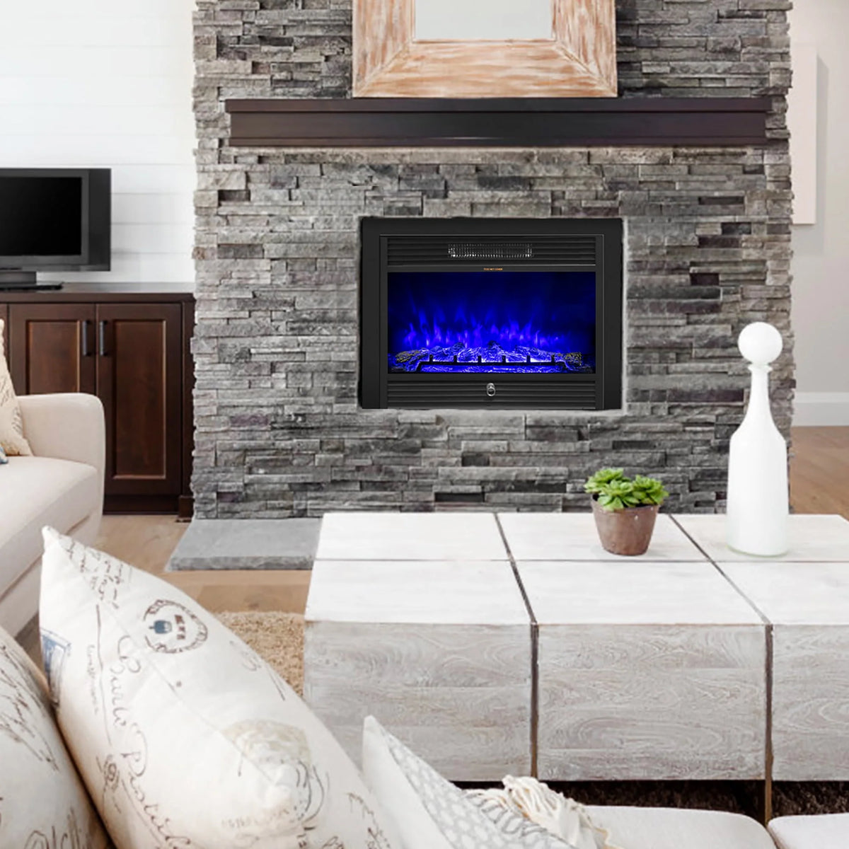 28.5 Electric Fireplace Insert Heater N880