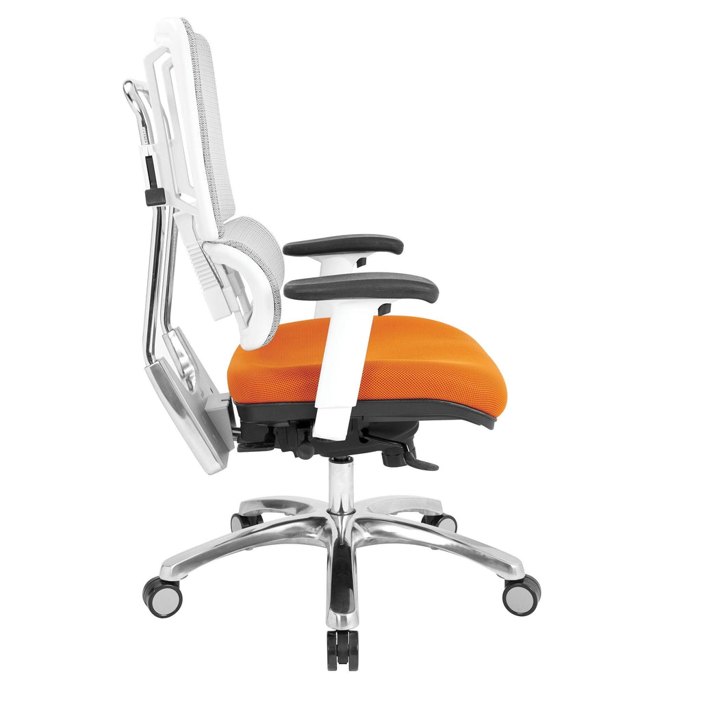 White Vertical Mesh Chair R280369