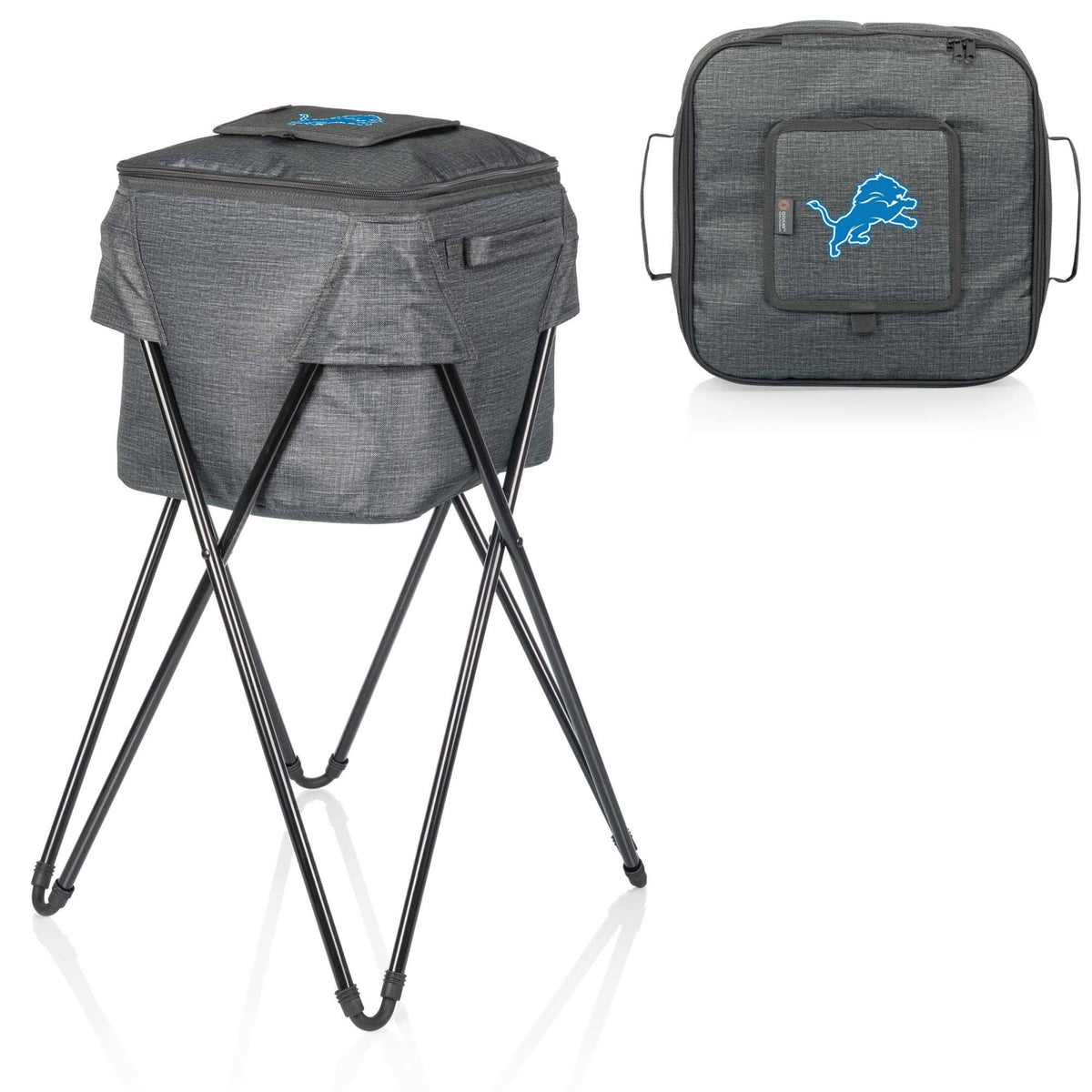 Camping Party Cooler with Stand - Gray R36177