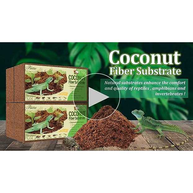 Natural Coconut Fiber Reptile Terrarium Bedding K61019