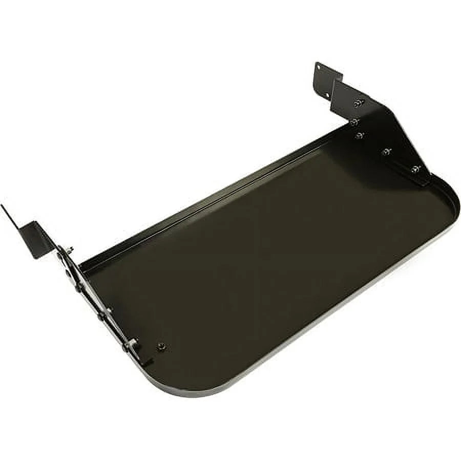 Black Folding Shelf Pellet Grill Front Shelf Powder Coated Steel C377