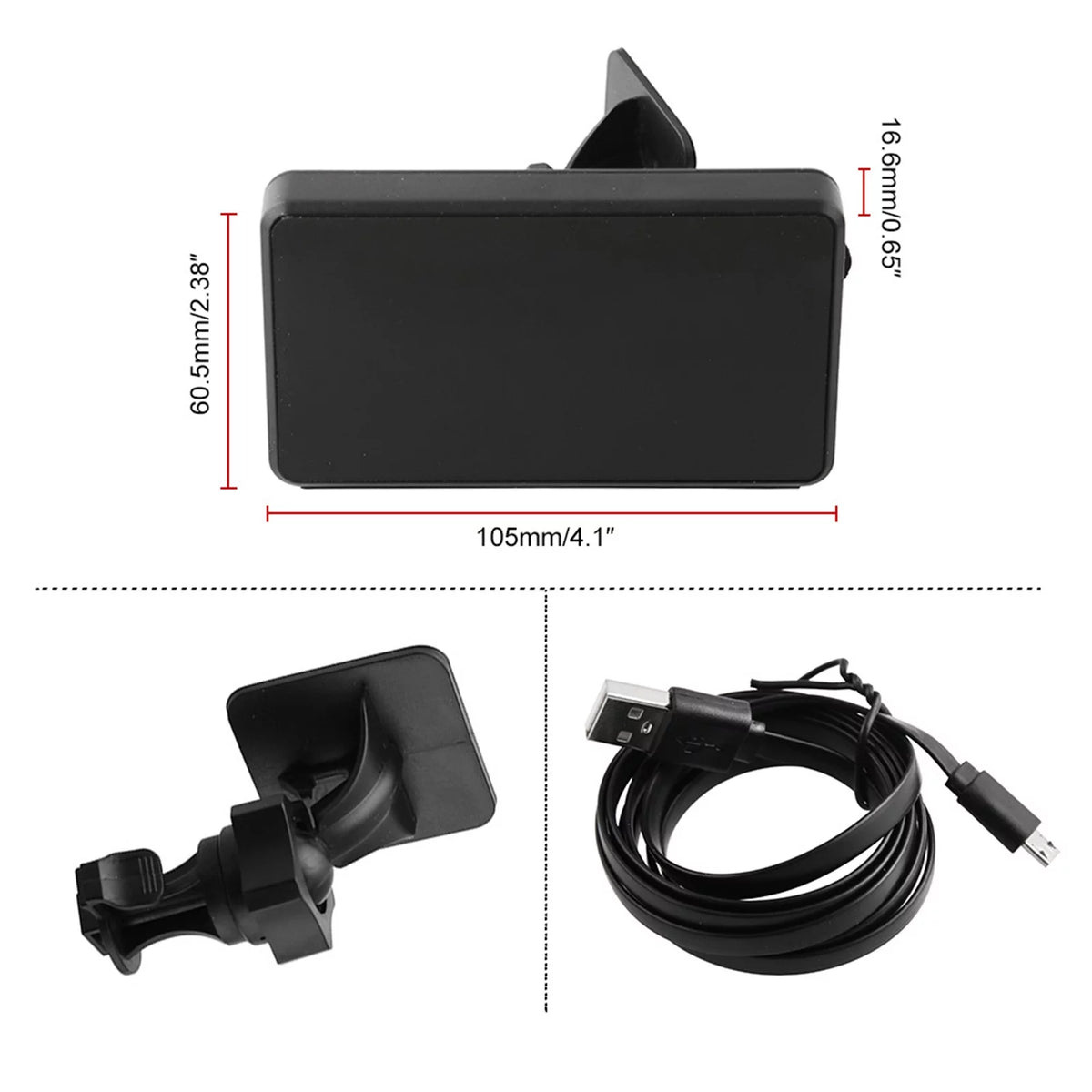 Head Up Display Over Speed Alarm Tired Windshield O3584