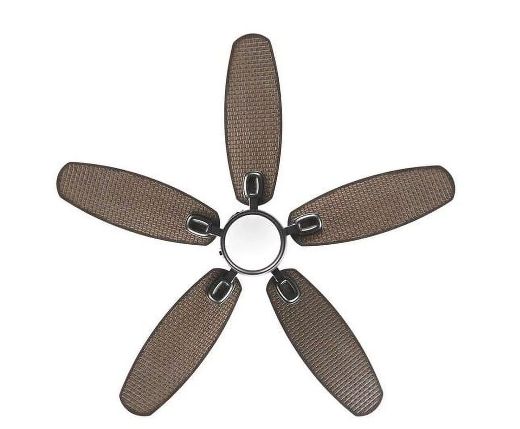 White LED Outdoor Ceiling Fan with Light C2468