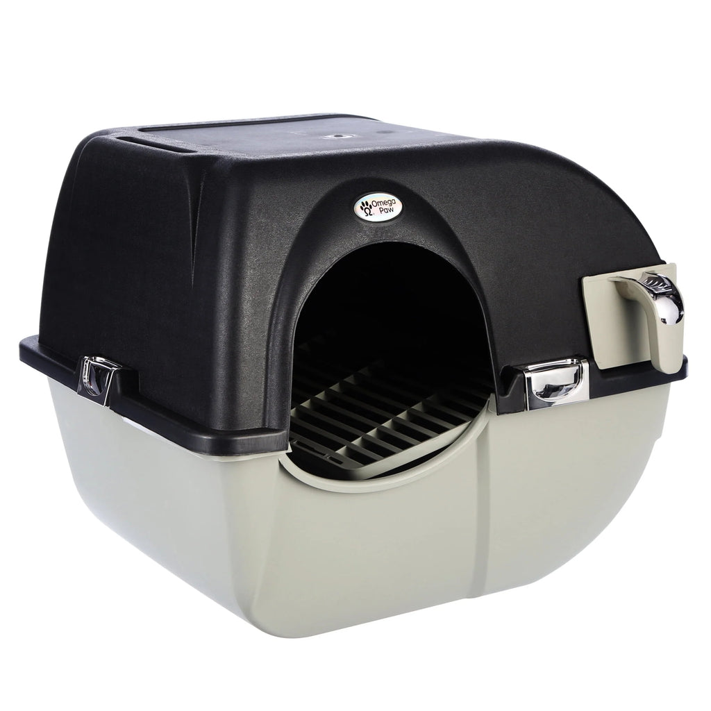 Black Self-Cleaning Litter Box N2438