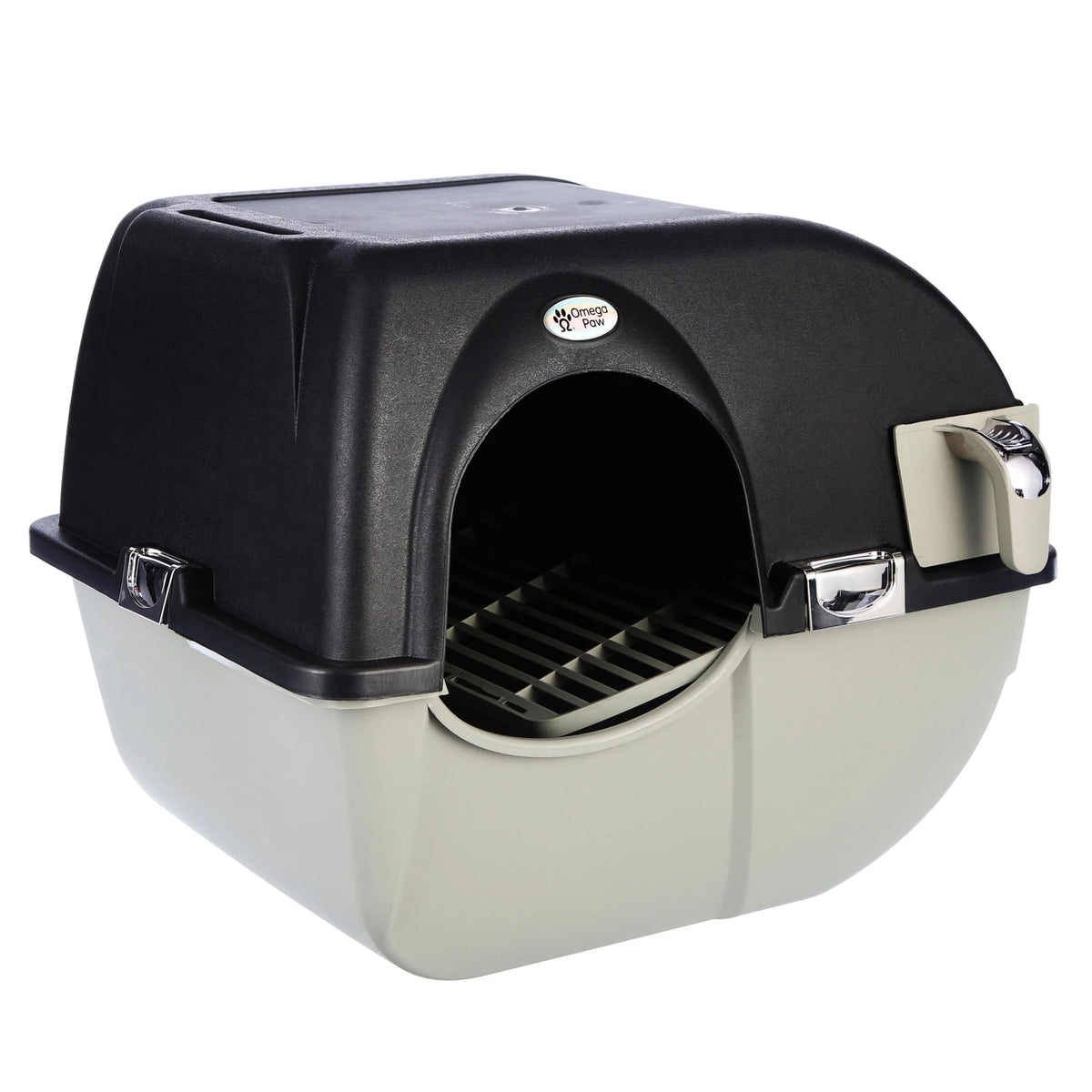 Black Self-Cleaning Litter Box N2438