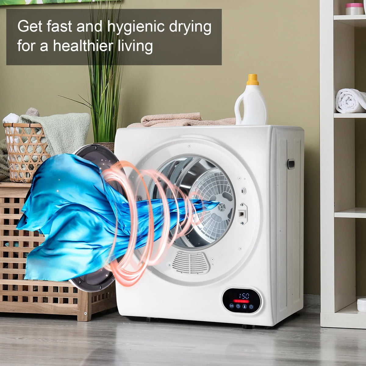 1.5 cu. ft. Compact Electric Dryer R7264