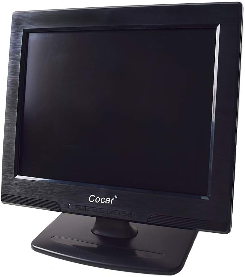 12 inch LCD Security Monitor with 2 Built-in Speakers J5239