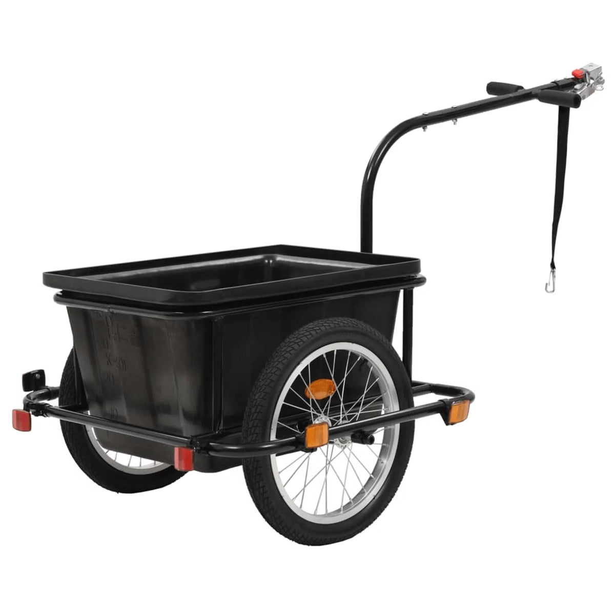 Black Bike Cargo Trailer M8289