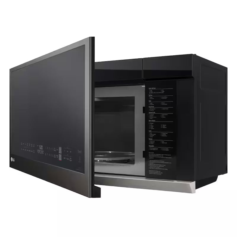 Black Stainless Steel Over-the-Range Microwave Oven S85051