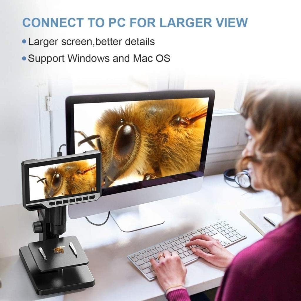 LCD Digital Microscope 2000X 12MP C83603