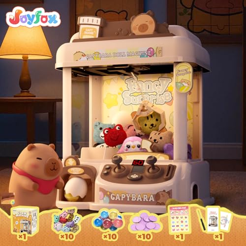 Claw Machine for Kids with Plush and Squishy Prizes L40303