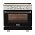 36 5.2 cu. ft. Natural Gas Range in Black A7197