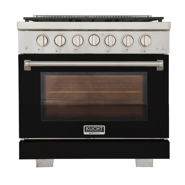 36 5.2 cu. ft. Natural Gas Range in Black A7197