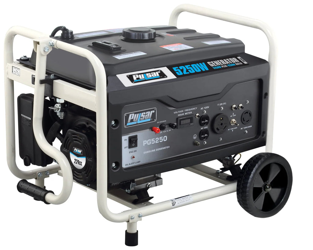 5,250 Peak Watt Gas-Powered Portable Generator H26577