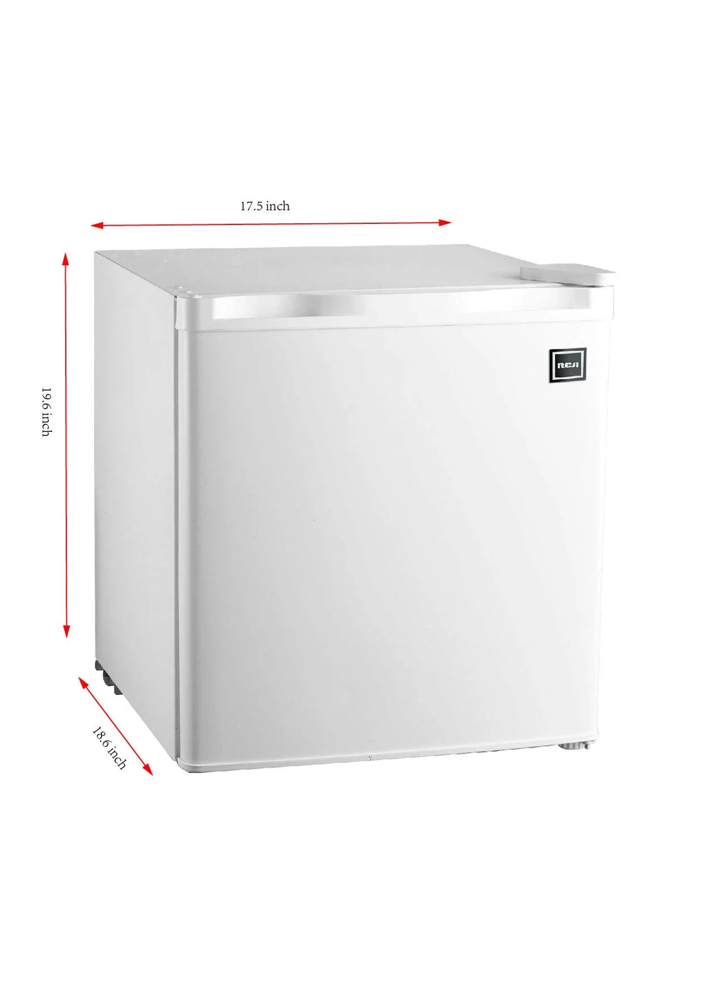 White 1.1 cu. ft. Upright Freezer R827