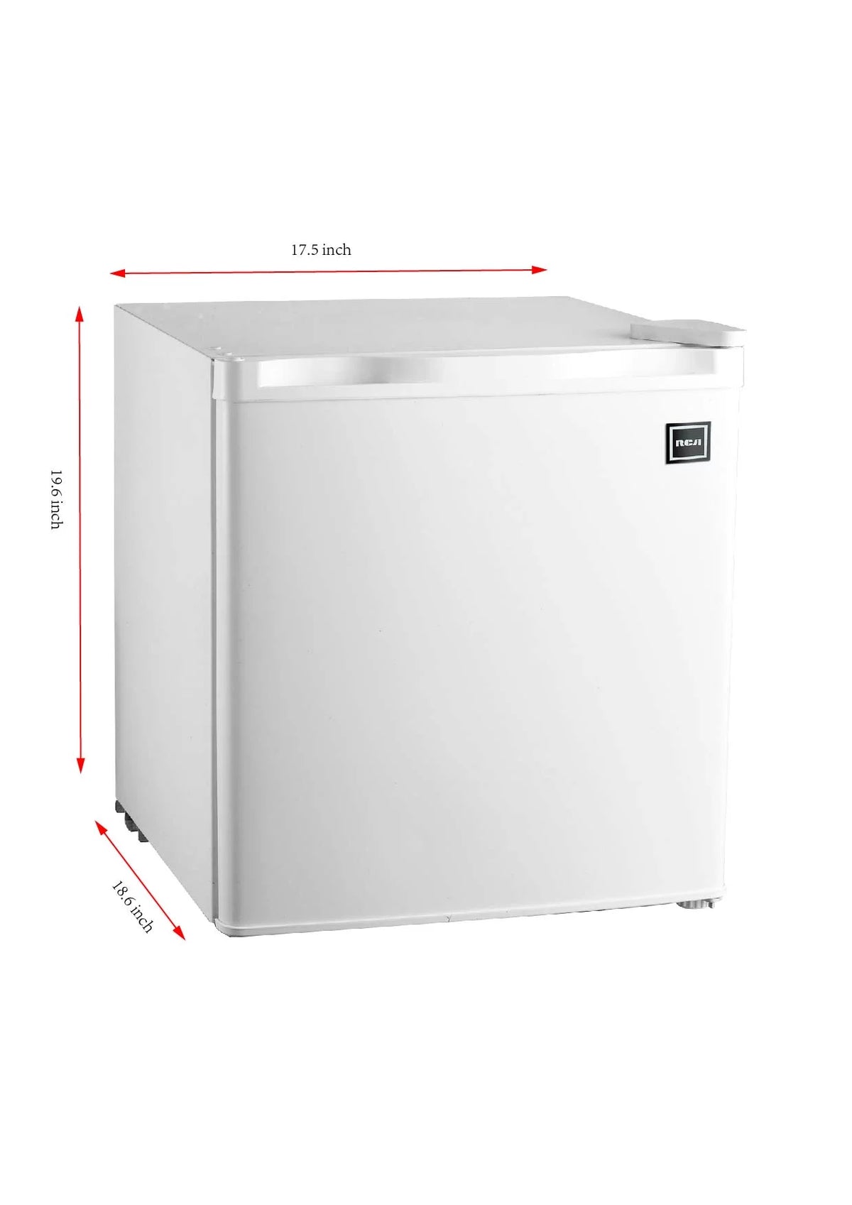 White 1.1 cu. ft. Upright Freezer R827