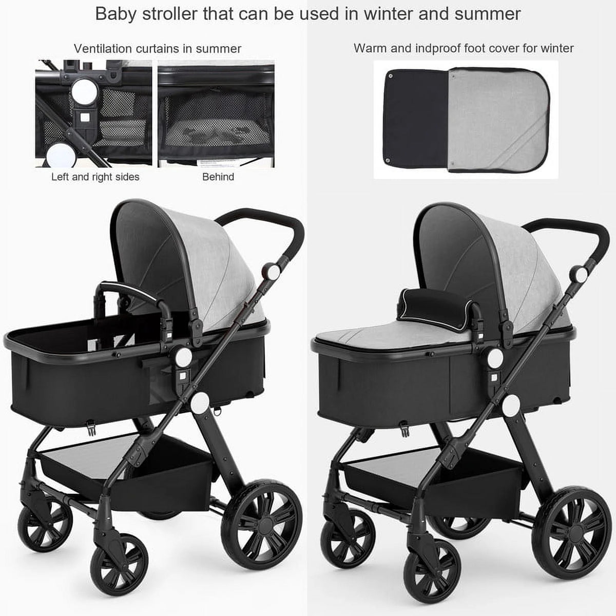 Foldable Baby Stroller Q843