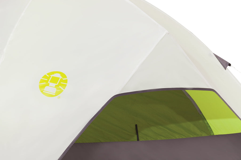 6-Person Dome Camping Tent with Screen Room, Green H426