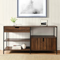 58-inch Dark Walnut Sideboard D9281