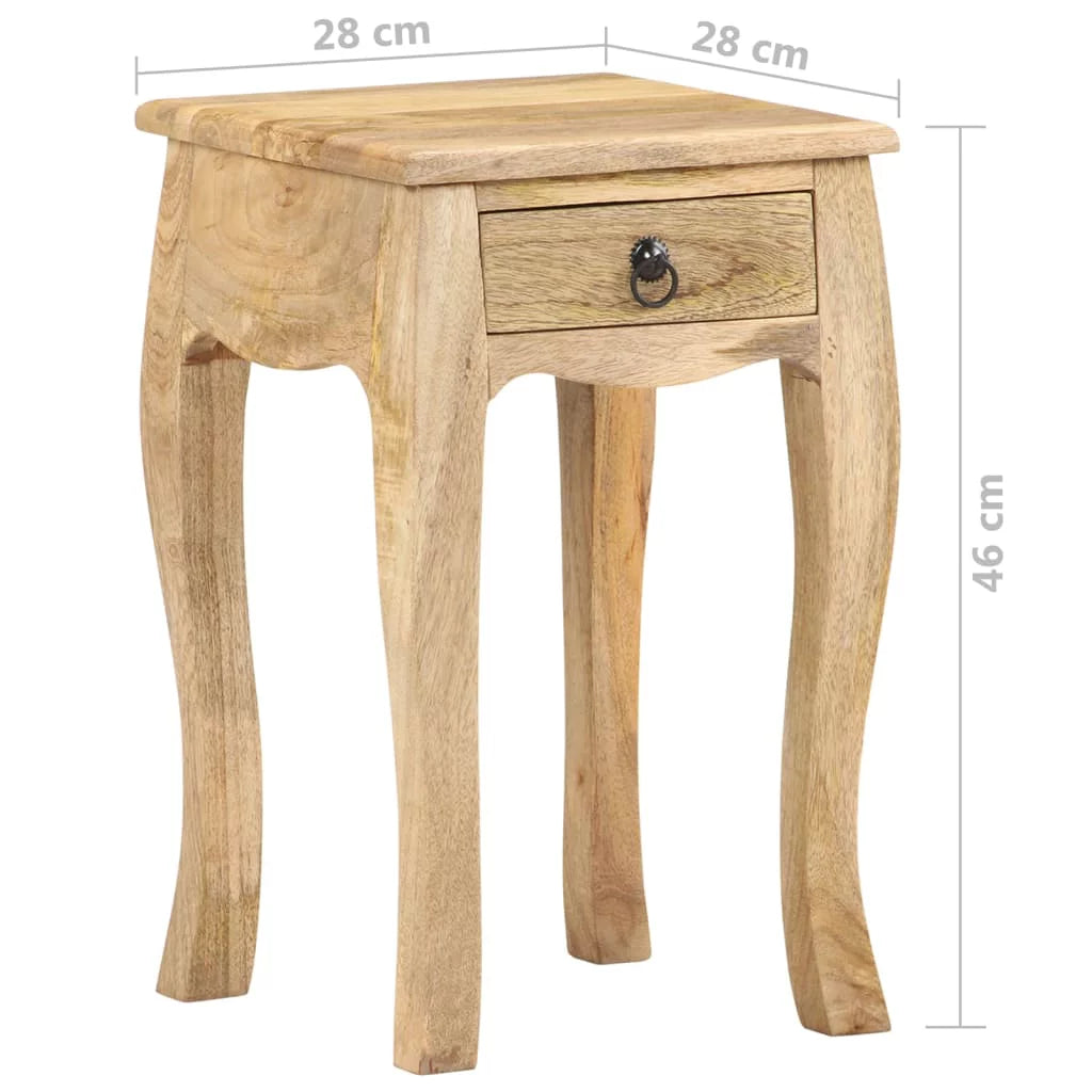 Solid Mango Wood Bed Cabinet T478319