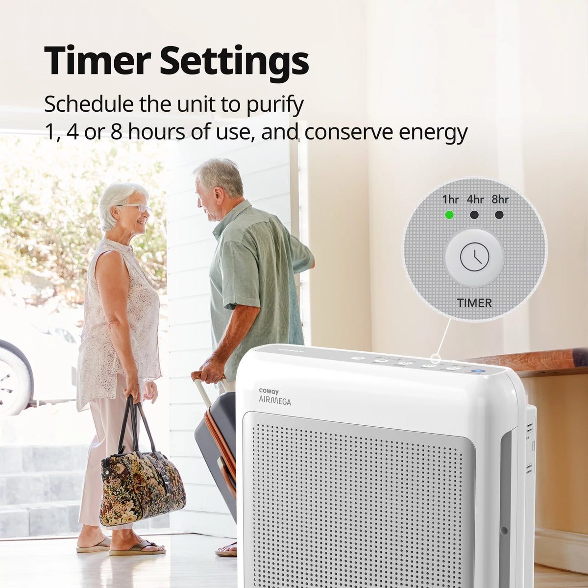 White True HEPA Air Purifier O578