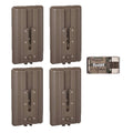 Battery Booster for Trail Cameras 4-Pack with USB Reader A882