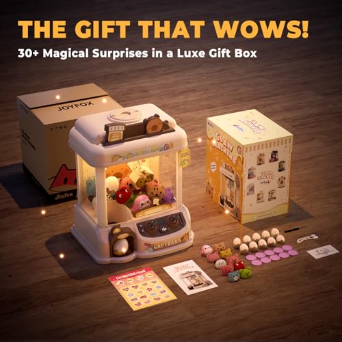 Claw Machine for Kids with Plush and Squishy Prizes L40303