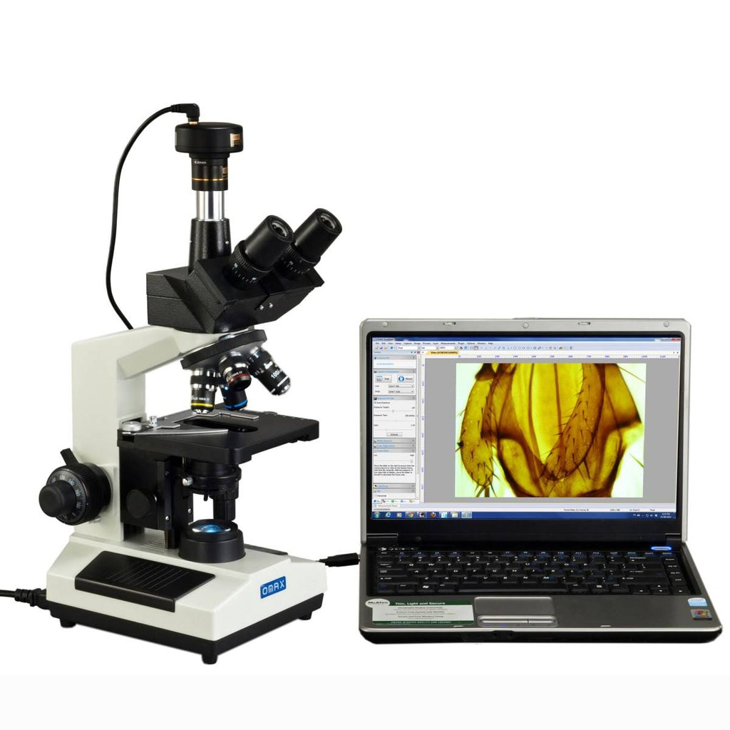Trinocular Compound LED Microscope with 3MP Digital Camera V9914