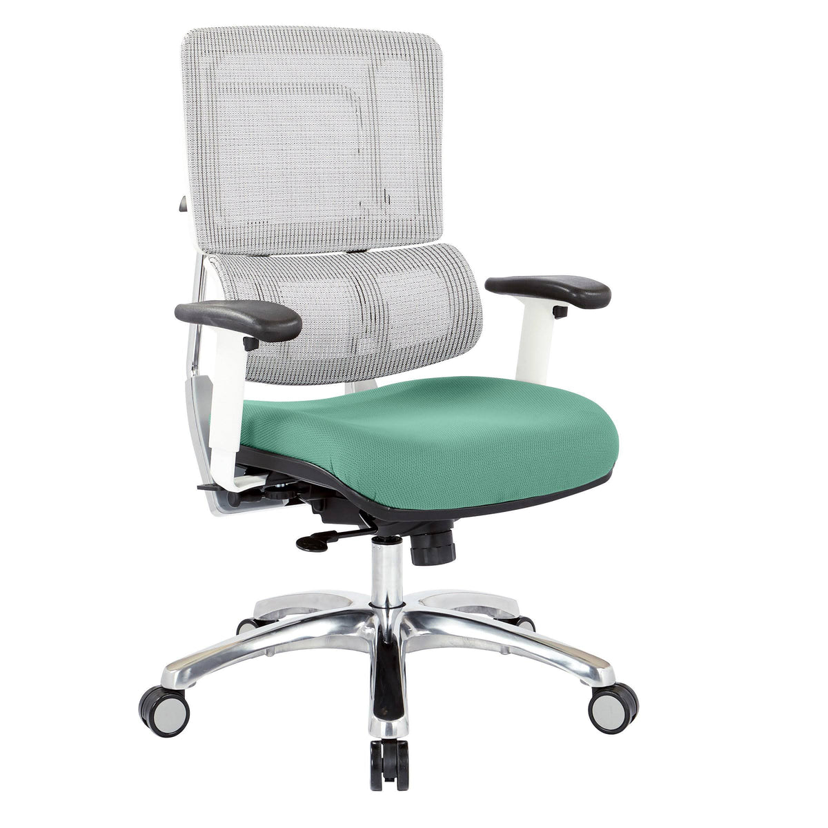 White Vertical Mesh Chair R280369