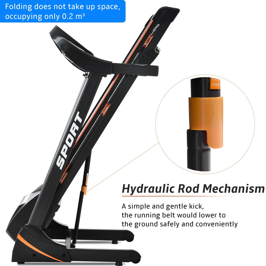 Folding Electric Treadmill with Incline M723
